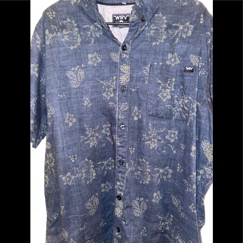WAVE RIDING VEHICLE mens Short Sleeve button down